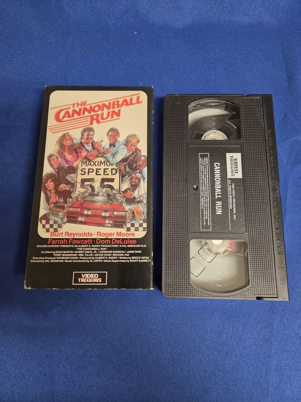 The Cannonball Run VHS Tape - Black
